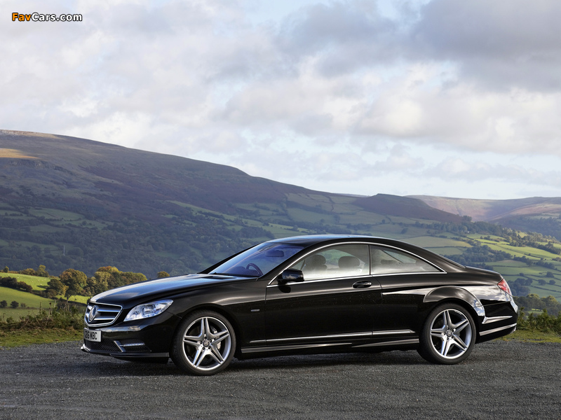 Mercedes-Benz CL 500 AMG Sports Package UK-spec (C216) 2010 images (800 x 600)
