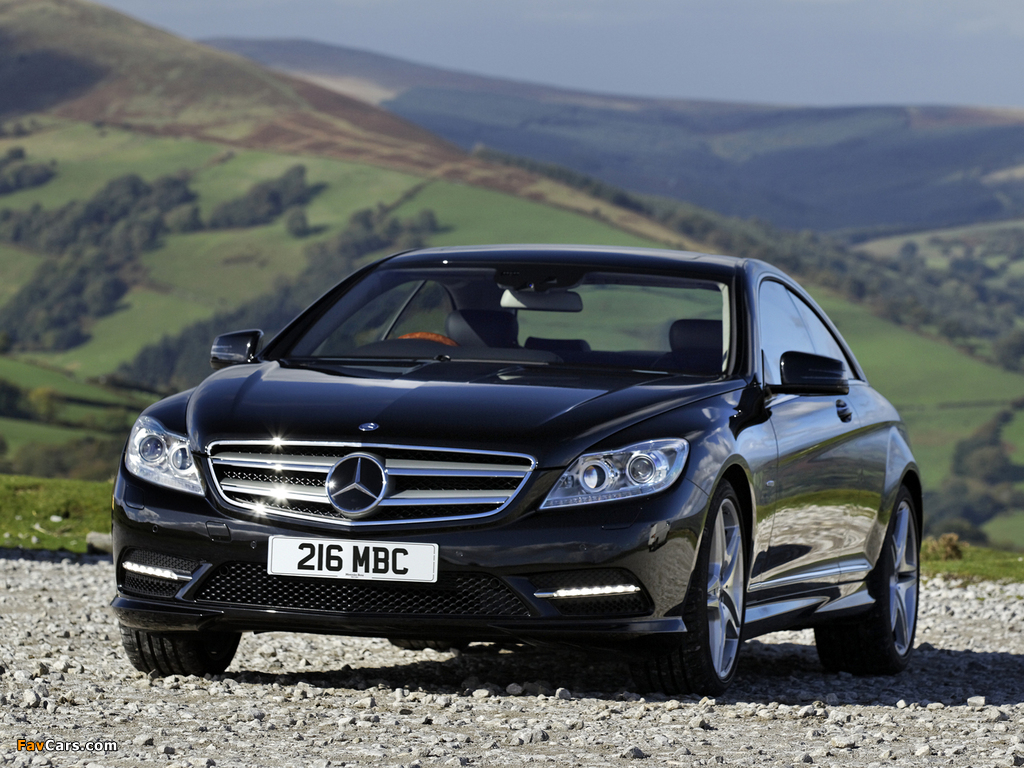 Mercedes-Benz CL 500 AMG Sports Package UK-spec (C216) 2010 images (1024 x 768)