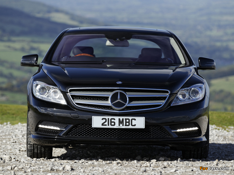 Mercedes-Benz CL 500 AMG Sports Package UK-spec (C216) 2010 pictures (800 x 600)