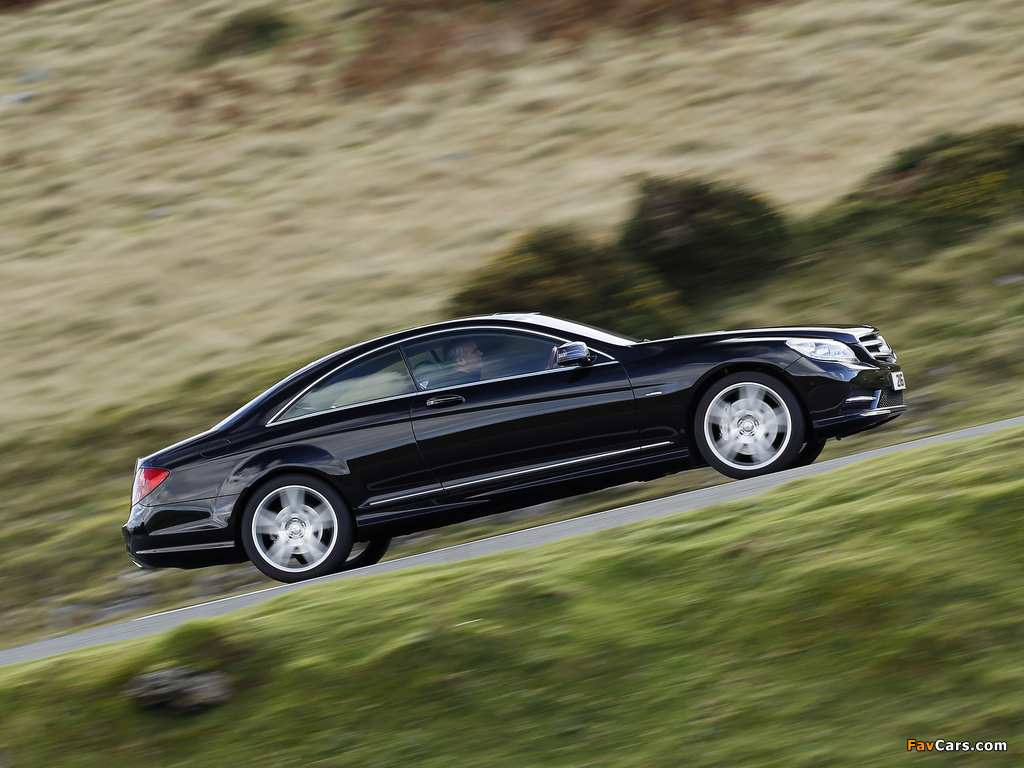 Mercedes-Benz CL 500 AMG Sports Package UK-spec (C216) 2010 pictures (1024 x 768)