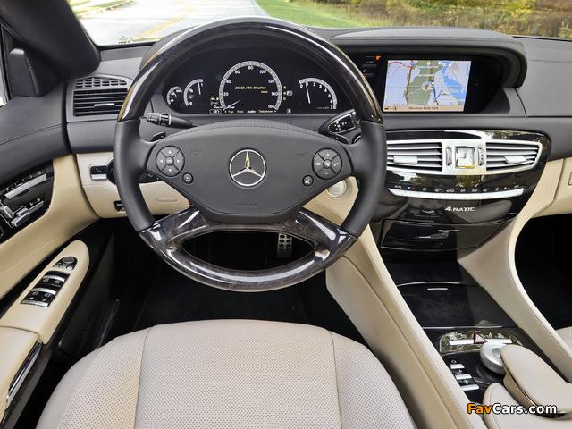 Mercedes-Benz CL 550 4MATIC (C216) 2010 pictures (640 x 480)