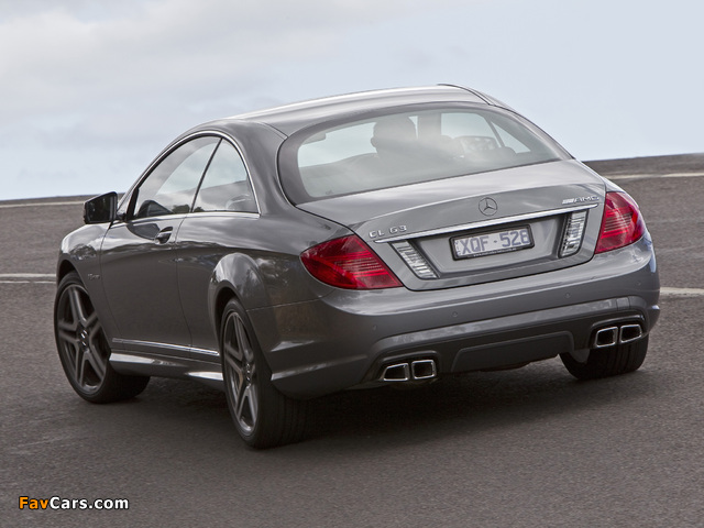 Mercedes-Benz CL 63 AMG AU-spec (C216) 2010 wallpapers (640 x 480)