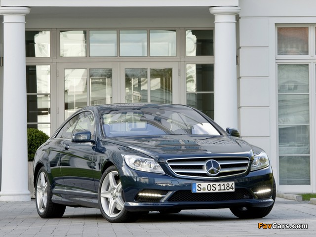 Mercedes-Benz CL 500 4MATIC AMG Sports Package (C216) 2010 wallpapers (640 x 480)
