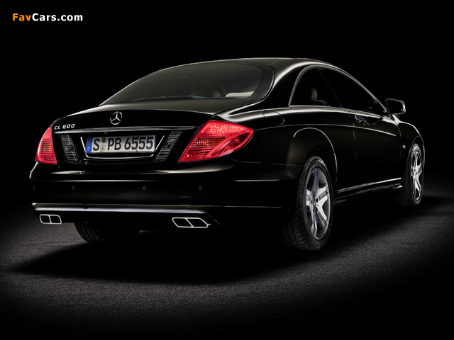 Mercedes-Benz CL 600 (C216) 2010 wallpapers (640 x 480)