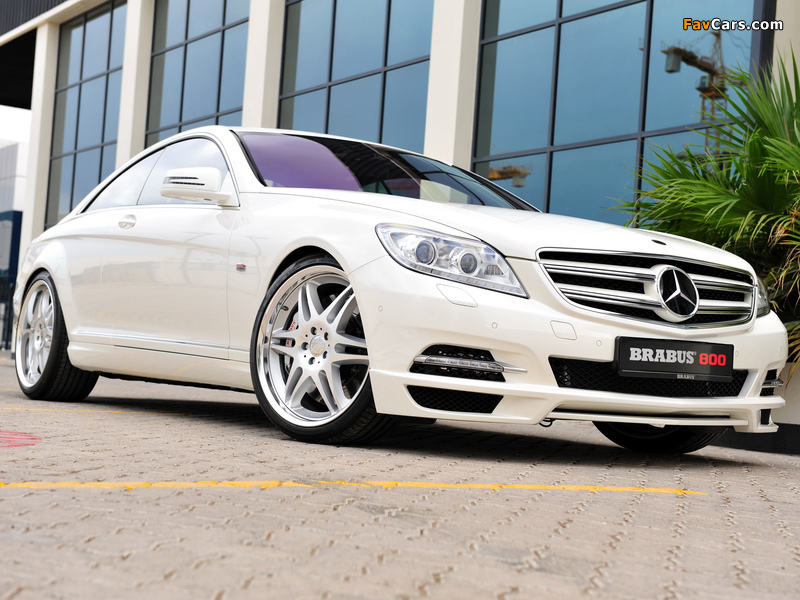 Brabus 800 Coupe (C216) 2011 wallpapers (800 x 600)