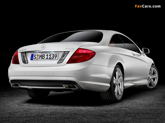 Mercedes-Benz CL 500 4MATIC Grand Edition (C216) 2012 images (640 x 480)