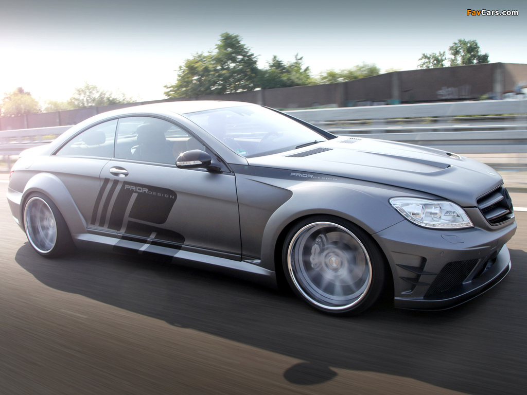 Prior-Design Mercedes-Benz CL-Klasse Black Edition (C216) 2012 images (1024 x 768)