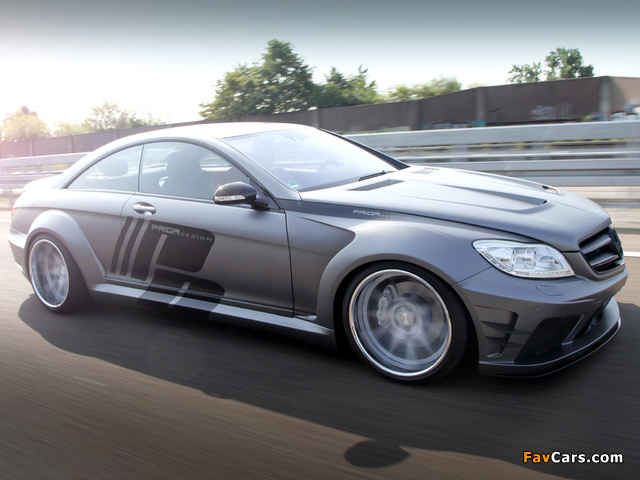 Prior-Design Mercedes-Benz CL-Klasse Black Edition (C216) 2012 images (640 x 480)