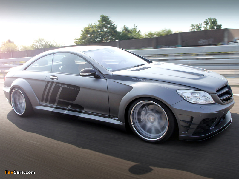 Prior-Design Mercedes-Benz CL-Klasse Black Edition (C216) 2012 images (800 x 600)