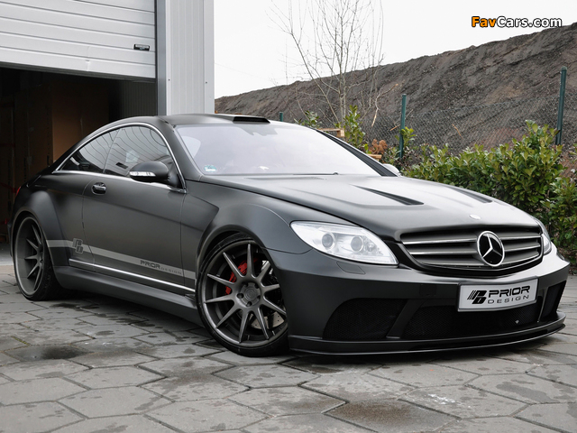 Prior-Design Mercedes-Benz CL-Klasse Black Edition (C216) 2012 photos (640 x 480)