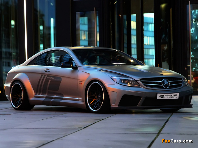 Prior-Design Mercedes-Benz CL-Klasse Black Edition (C216) 2012 photos (640 x 480)