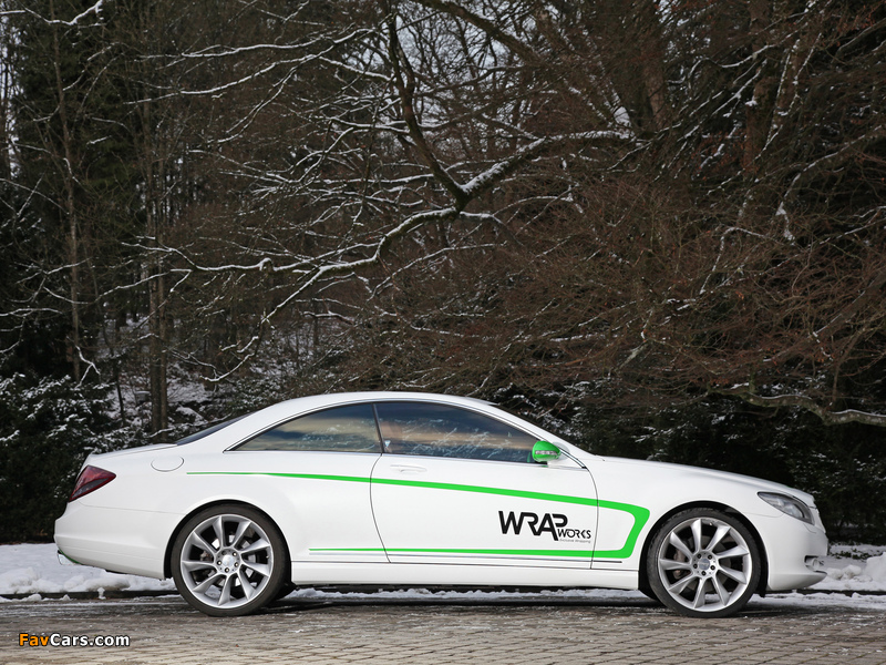 Wrap Works Mercedes-Benz CL 500 (C216) 2013 photos (800 x 600)