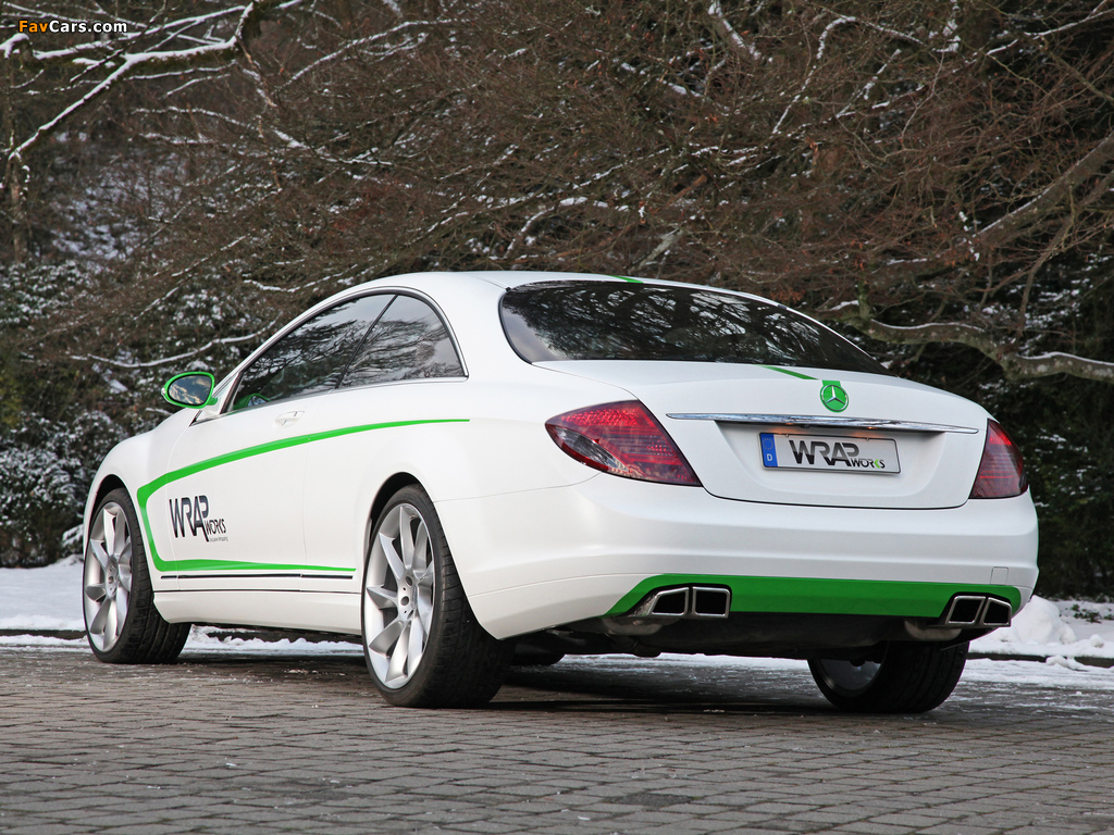 Wrap Works Mercedes-Benz CL 500 (C216) 2013 wallpapers (1024 x 768)