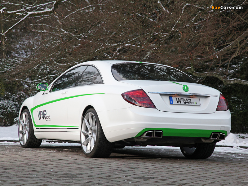 Wrap Works Mercedes-Benz CL 500 (C216) 2013 wallpapers (800 x 600)