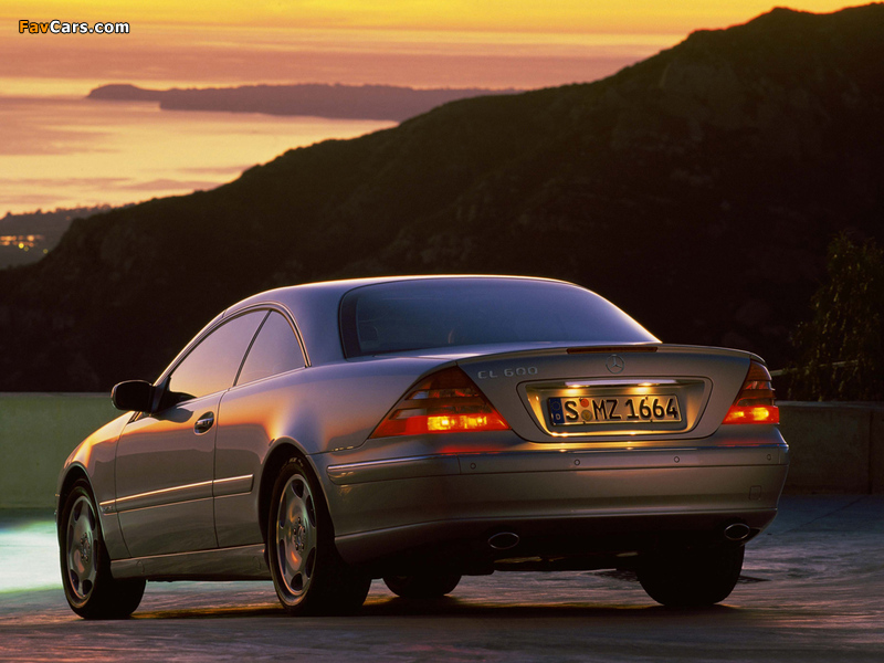 Photos of Mercedes-Benz CL 600 (S215) 1999–2002 (800 x 600)