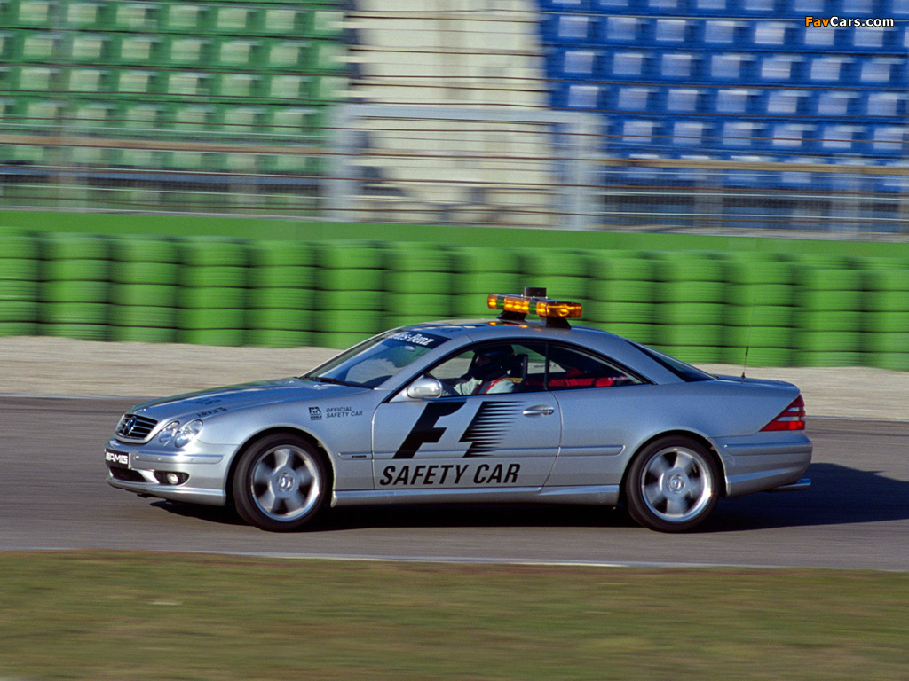 Photos of Mercedes-Benz CL 55 AMG F1 Safety Car (C215) 2000–01 (1024 x 768)