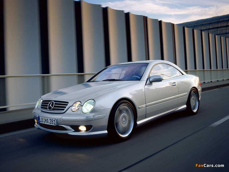 Photos of Mercedes-Benz CL 55 AMG F1 Limited Edition (C215) 2000 (800 x 600)