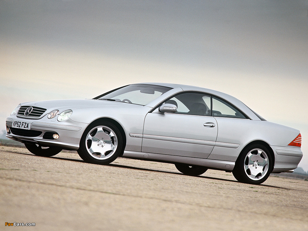 Photos of Mercedes-Benz CL 600 UK-spec (C215) 2002–06 (1024 x 768)