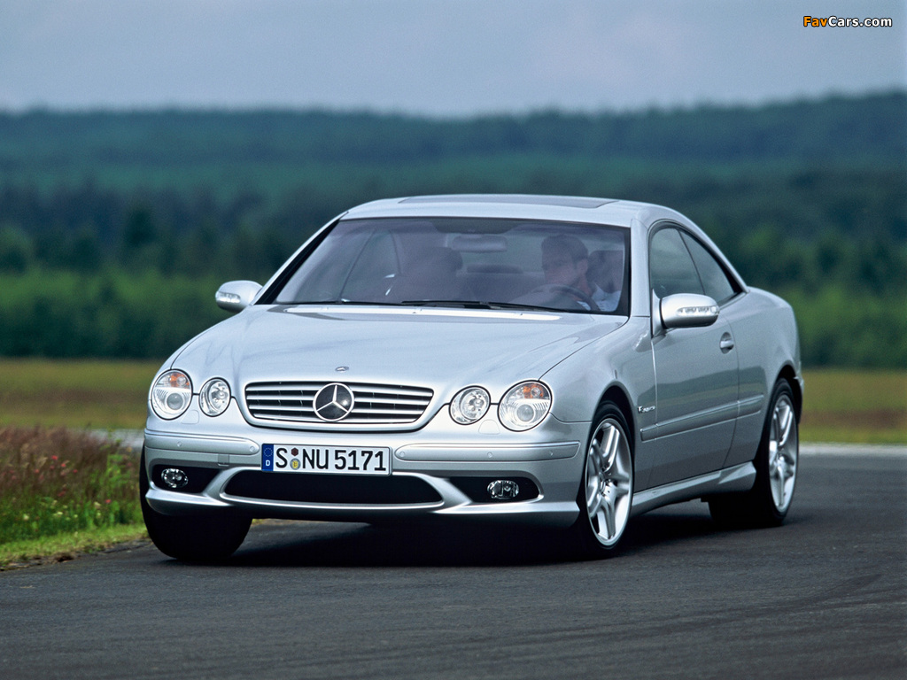 Photos of Mercedes-Benz CL 55 AMG (C215) 2002–06 (1024 x 768)