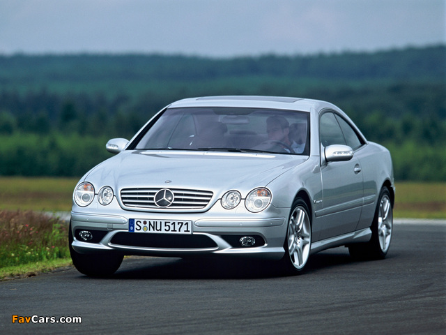 Photos of Mercedes-Benz CL 55 AMG (C215) 2002–06 (640 x 480)