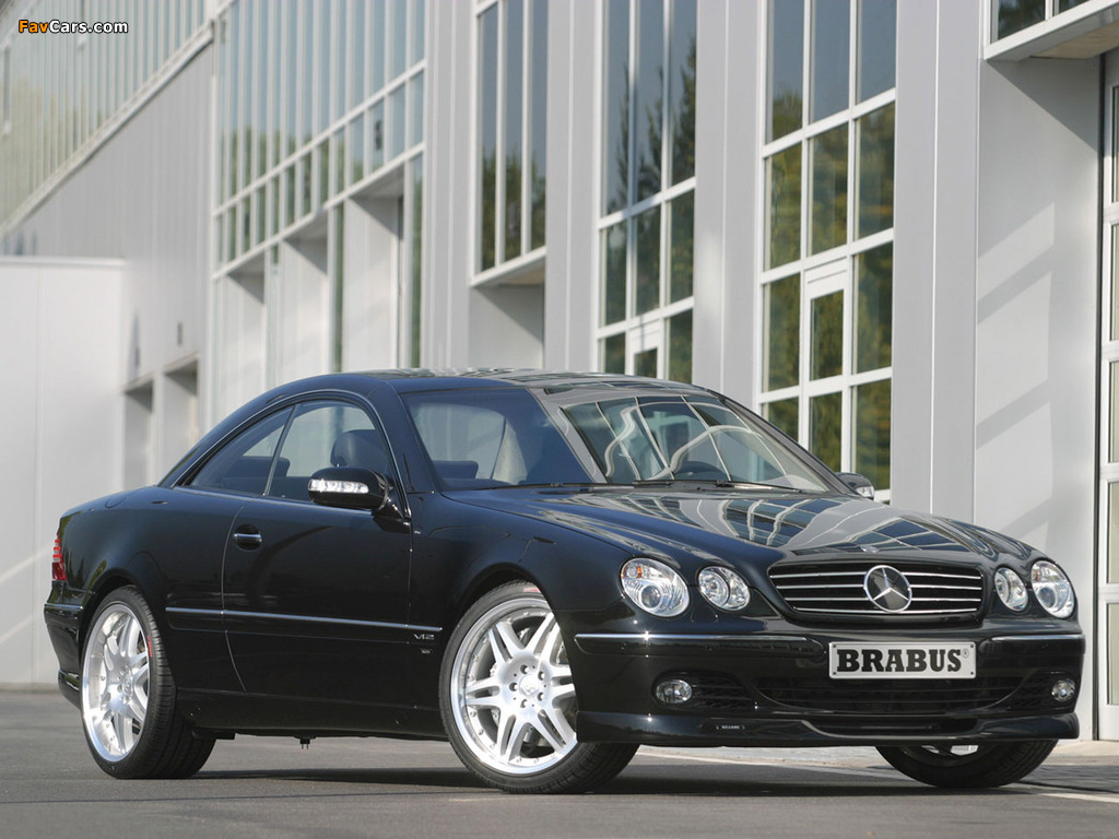 Photos of Brabus Mercedes-Benz CL-Klasse (C215) 2002–06 (1024 x 768)