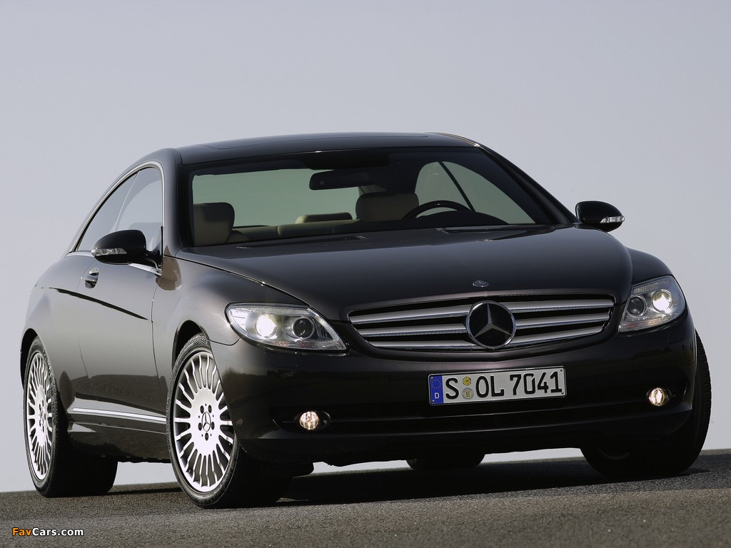 Photos of Mercedes-Benz CL 500 (C216) 2006–10 (1024 x 768)