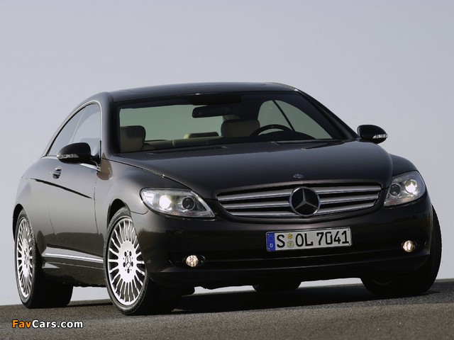 Photos of Mercedes-Benz CL 500 (C216) 2006–10 (640 x 480)
