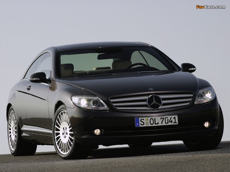 Photos of Mercedes-Benz CL 500 (C216) 2006–10 (800 x 600)