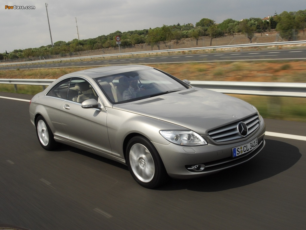 Photos of Mercedes-Benz CL 500 (C216) 2006–10 (1024 x 768)