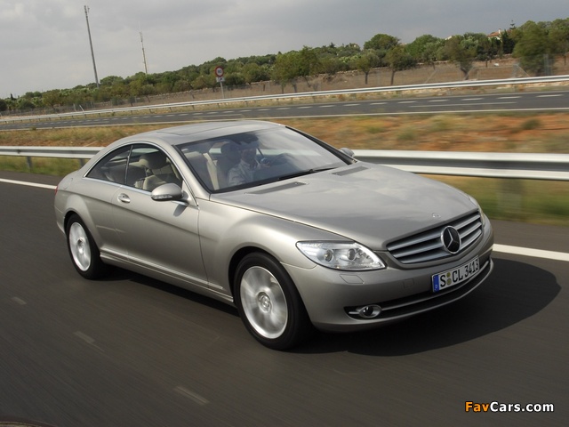 Photos of Mercedes-Benz CL 500 (C216) 2006–10 (640 x 480)