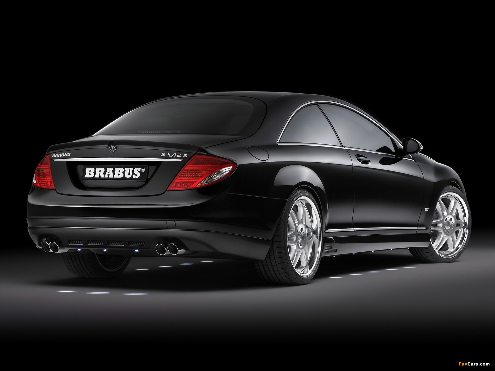 Photos of Brabus SV12 S Biturbo Coupe (C216) 2007–10 (1600 x 1200)