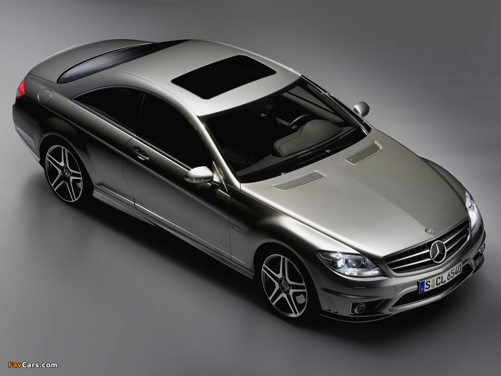 Photos of Mercedes-Benz CL 65 AMG 40th Anniversary (C216) 2007 (1024 x 768)