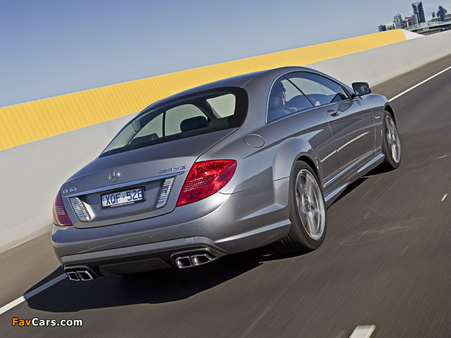 Photos of Mercedes-Benz CL 63 AMG AU-spec (C216) 2010 (640 x 480)