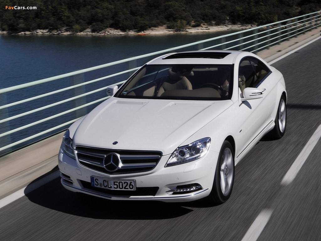 Photos of Mercedes-Benz CL 500 BlueEfficiency (S216) 2010 (1024 x 768)