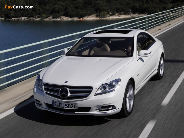 Photos of Mercedes-Benz CL 500 BlueEfficiency (S216) 2010 (640 x 480)