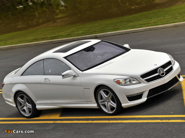 Photos of Mercedes-Benz CL 63 AMG US-spec (C216) 2010 (640 x 480)