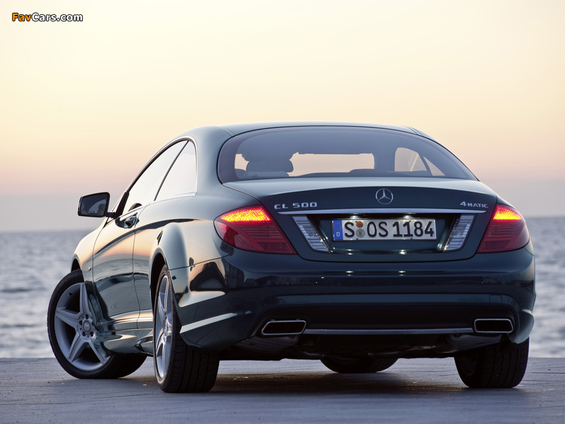 Photos of Mercedes-Benz CL 500 4MATIC AMG Sports Package (C216) 2010 (800 x 600)