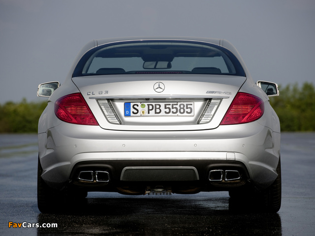 Photos of Mercedes-Benz CL 63 AMG (C216) 2010 (640 x 480)