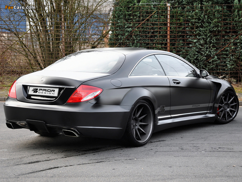 Photos of Prior-Design Mercedes-Benz CL-Klasse Black Edition (C216) 2012 (800 x 600)