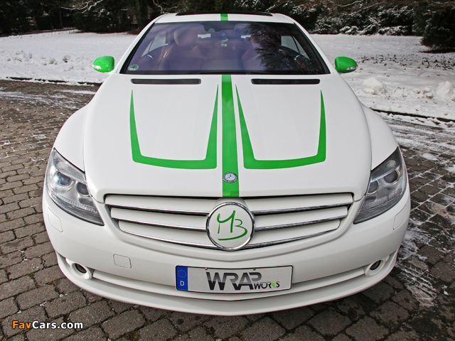 Photos of Wrap Works Mercedes-Benz CL 500 (C216) 2013 (640 x 480)