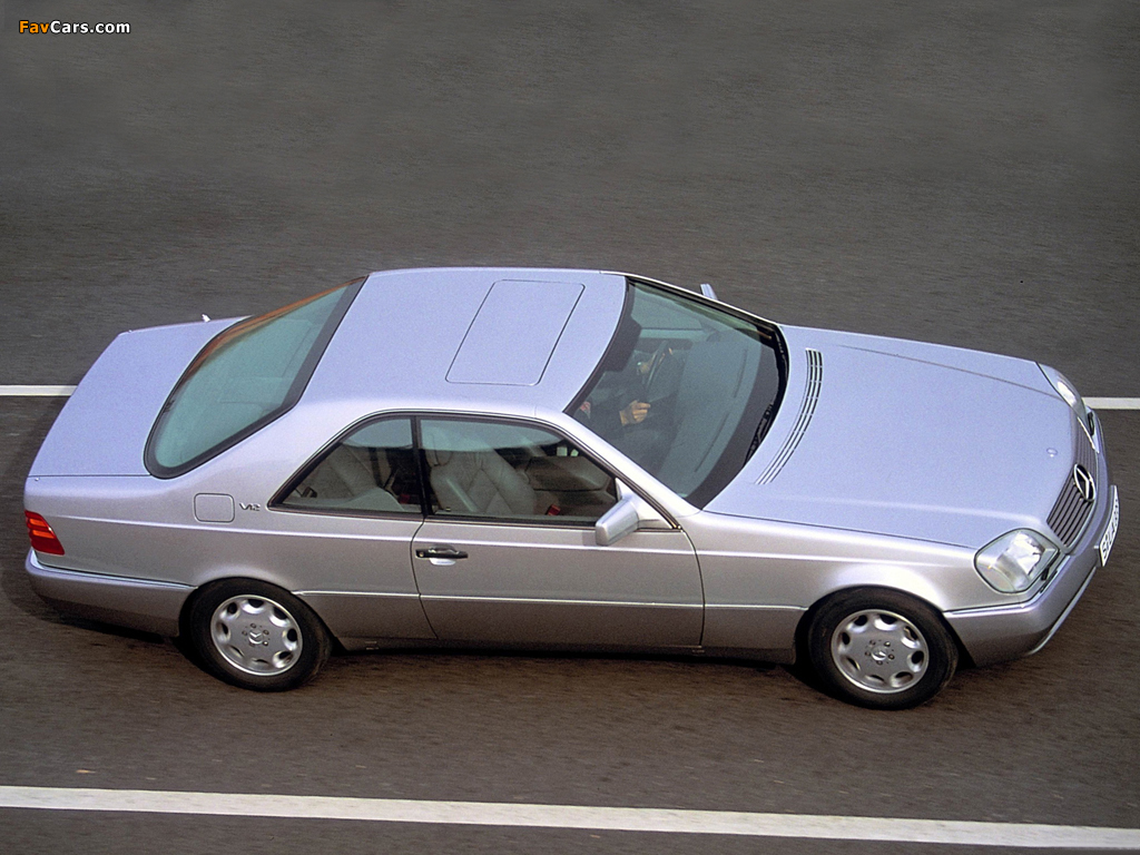 Pictures of Mercedes-Benz 600 SEC (C140) 1992–93 (1024 x 768)