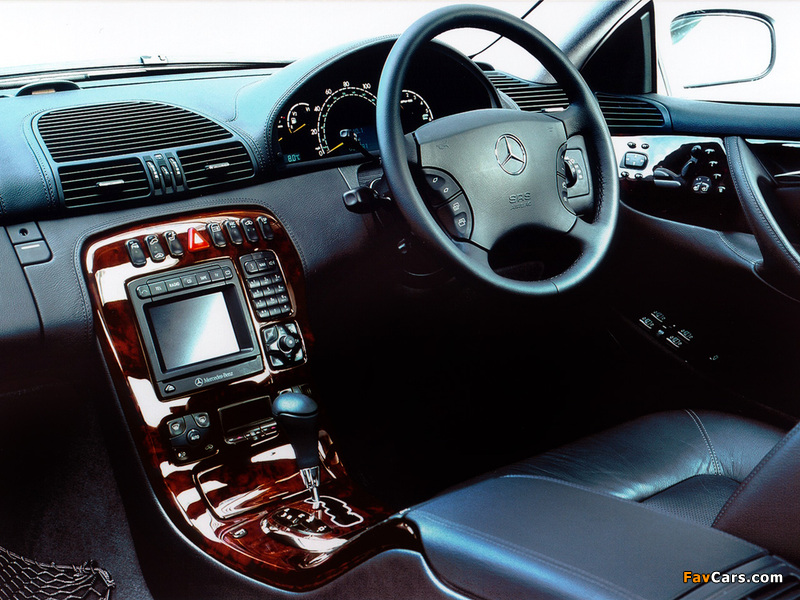 Pictures of Mercedes-Benz CL 600 UK-spec (C215) 1999–2002 (800 x 600)