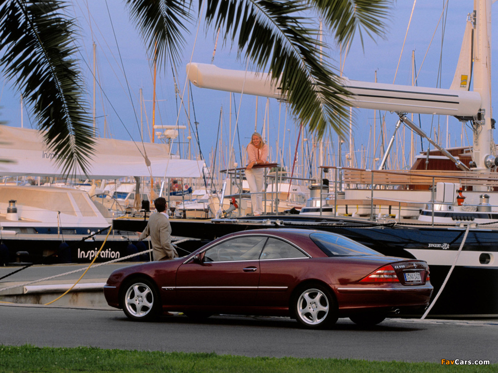 Pictures of Mercedes-Benz CL 600 (S215) 1999–2002 (1024 x 768)