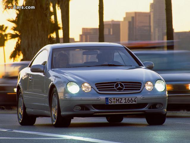 Pictures of Mercedes-Benz CL 600 (S215) 1999–2002 (640 x 480)