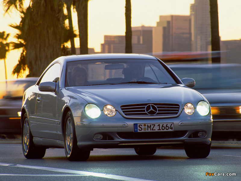 Pictures of Mercedes-Benz CL 600 (S215) 1999–2002 (800 x 600)