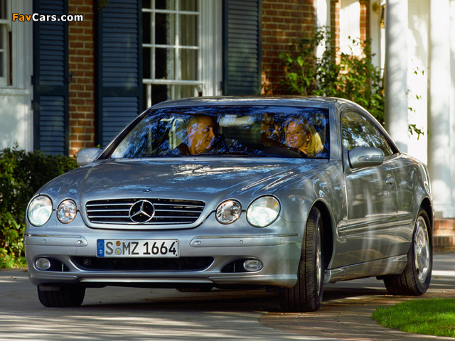 Pictures of Mercedes-Benz CL 600 (S215) 1999–2002 (640 x 480)