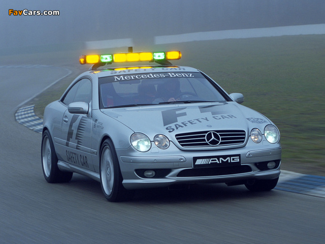 Pictures of Mercedes-Benz CL 55 AMG F1 Safety Car (C215) 2000–01 (640 x 480)