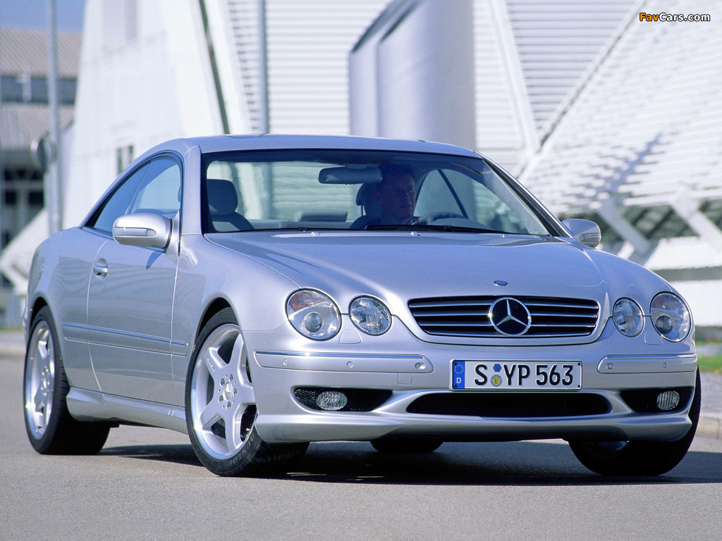 Pictures of Mercedes-Benz CL 55 AMG (C215) 2000–02 (1024 x 768)