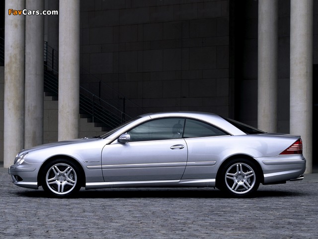 Pictures of Mercedes-Benz CL 55 AMG (C215) 2002–06 (640 x 480)