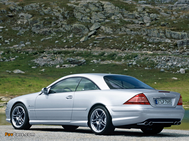 Pictures of Mercedes-Benz CL 65 AMG (C215) 2003–06 (640 x 480)